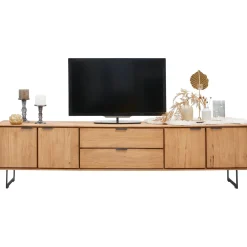 Tv-meubel Aska (234 Cm) teak naturel brushed