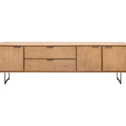 Tv-meubel Aska (195 Cm) teak naturel brushed