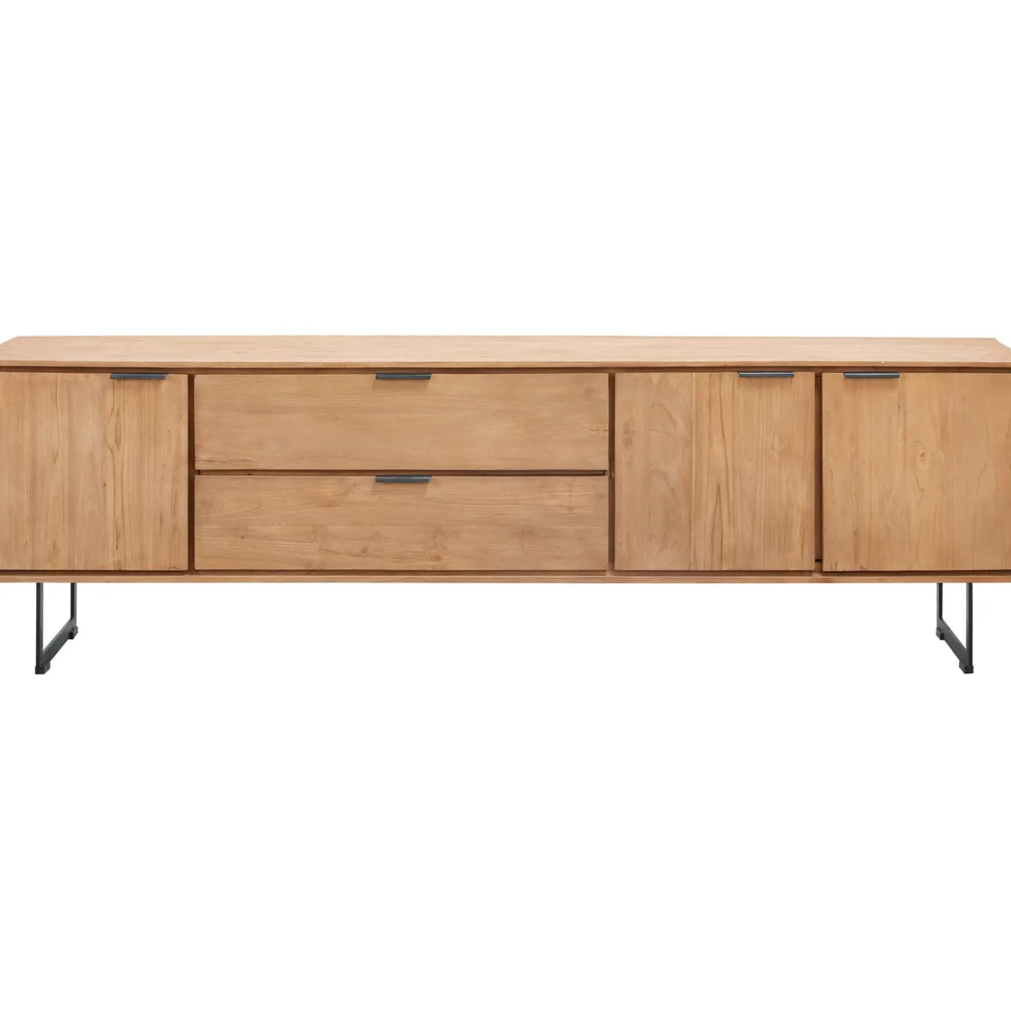 Tv-meubel Aska (195 Cm) teak naturel brushed