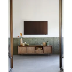Tv-meubel Calvo 165 cm bruin