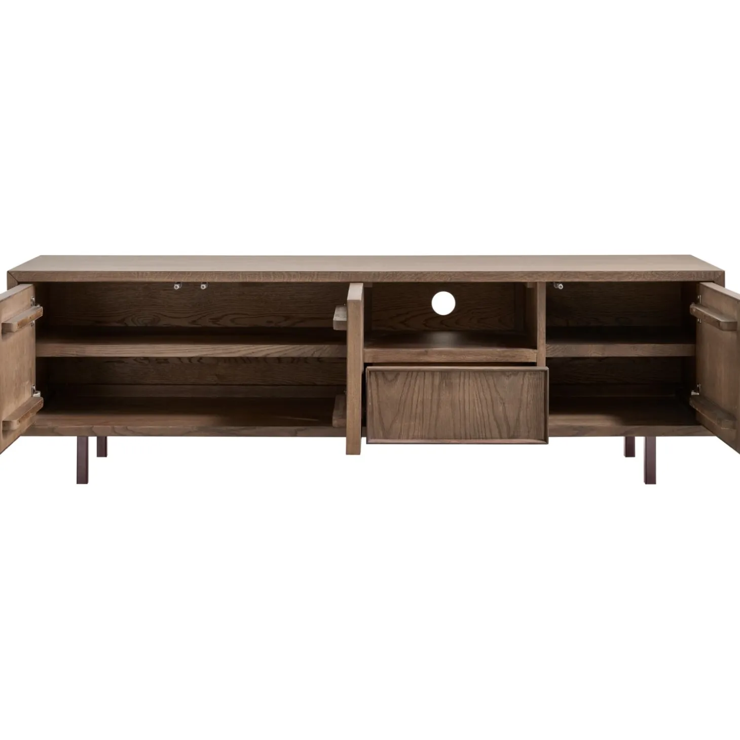 Tv-meubel Calvo 165 cm bruin
