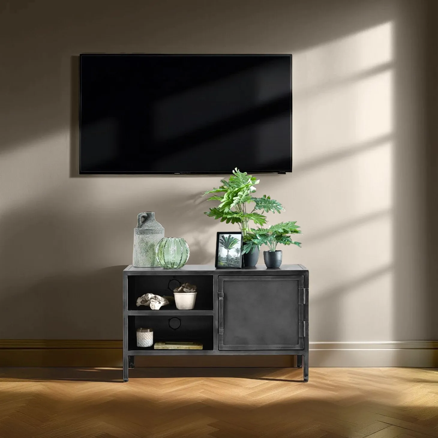 TV-Meubel CARPINO (92 CM) metaal