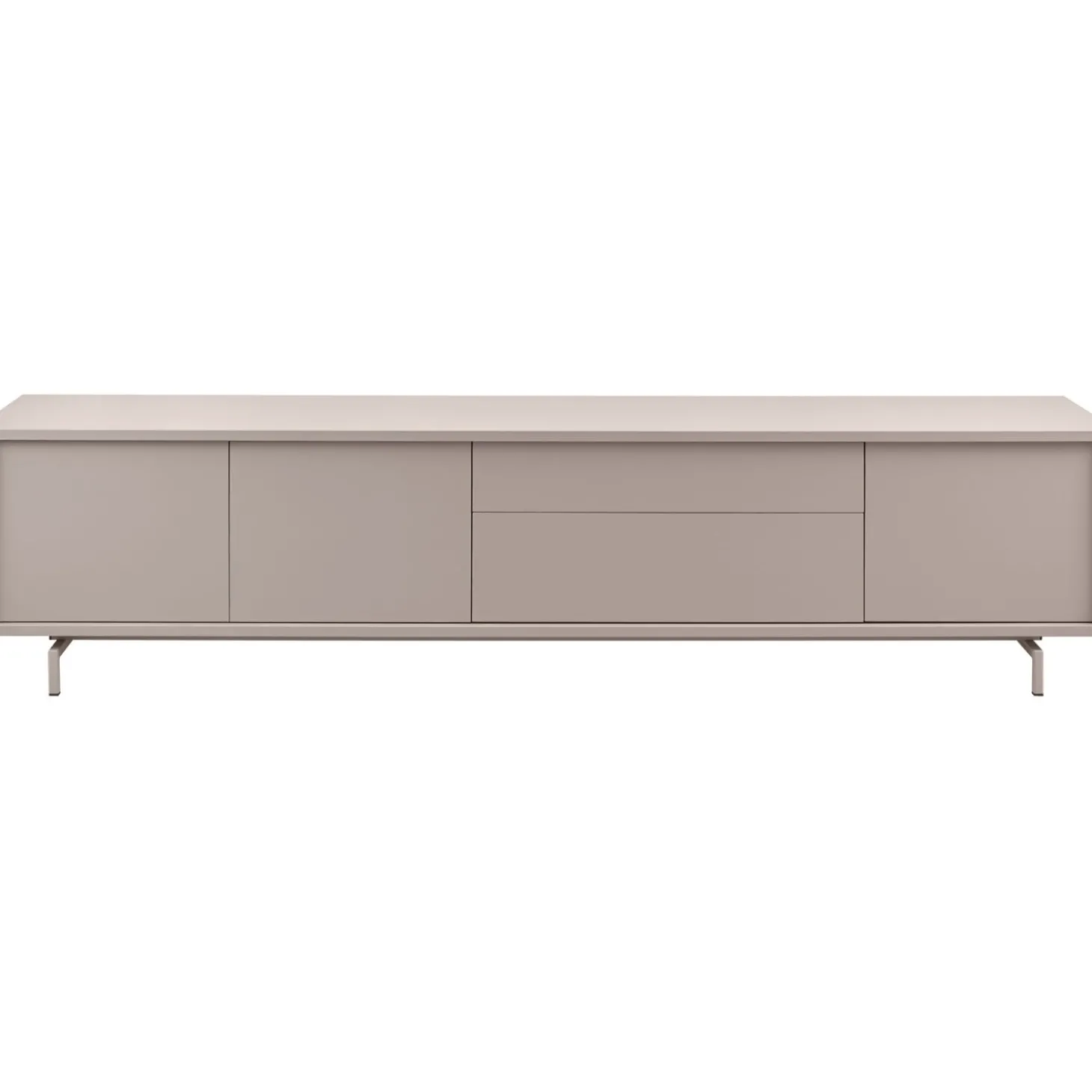 TV-meubel Famosa 228 cm grijs