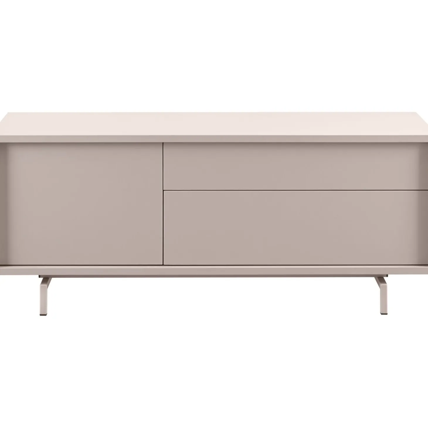 TV-meubel Famosa 132 cm grijs