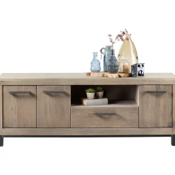TV-meubel HEVANO (162 CM) eikenhout moose