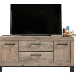 TV-meubel HEVANO (132 CM) eikenhout moose