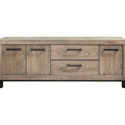 TV-meubel HEVANO (162 CM) eikenhout moose