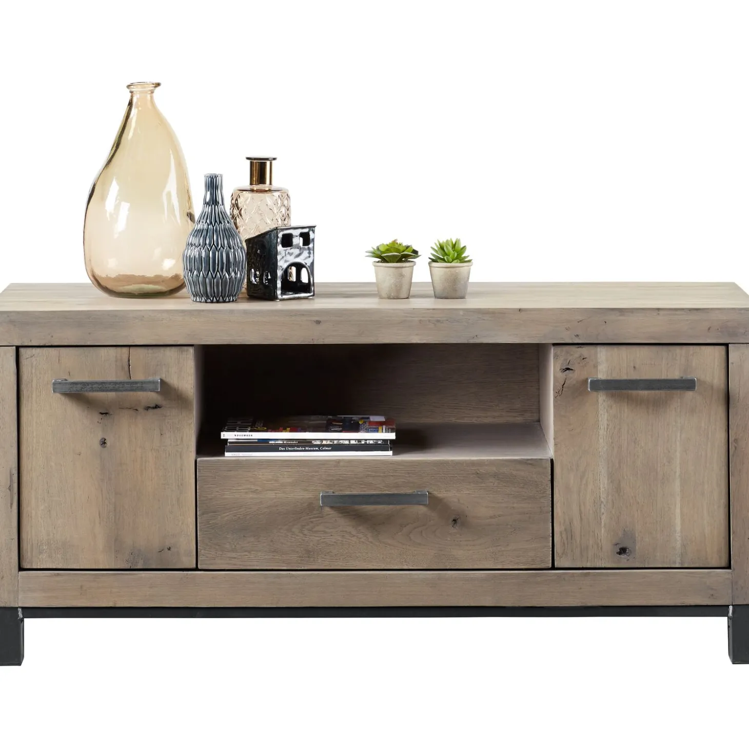 TV-meubel HEVANO (132 CM) eikenhout moose