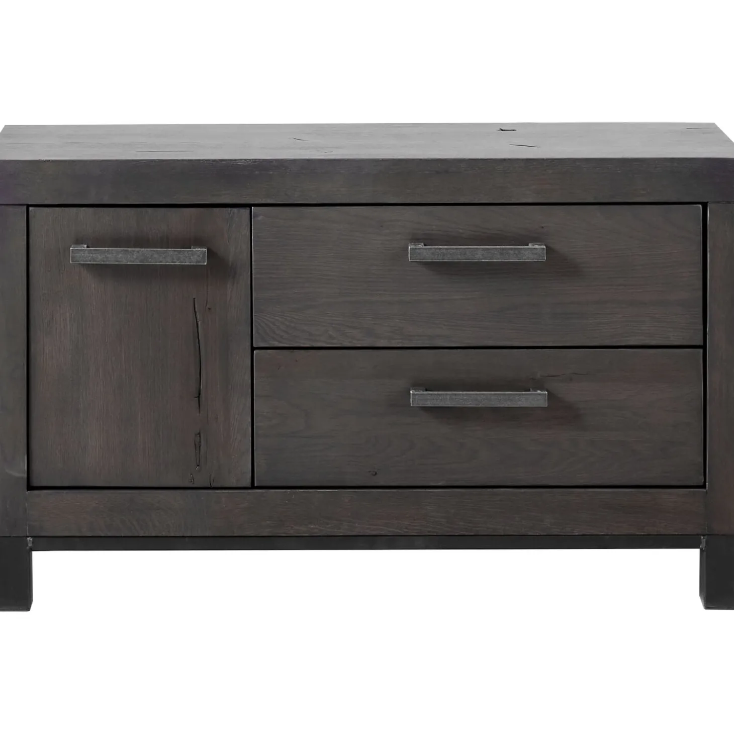 TV-meubel HEVANO (102 CM) grafiet eiken hout