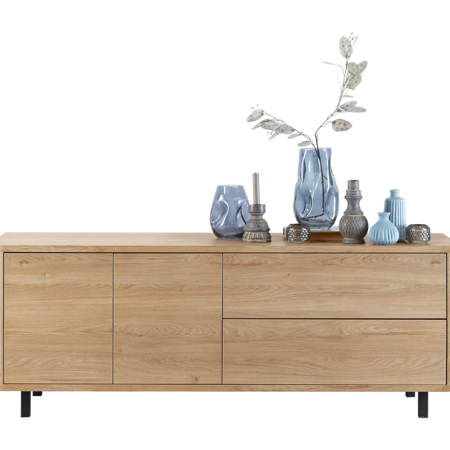 Tv-meubel Lirona Old oak 152 cm