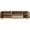 Tv-meubel Lirona Old oak 187 cm