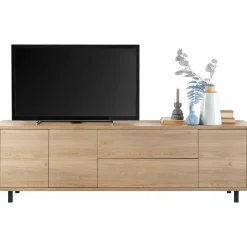 Tv-meubel Lirona Old oak 187 cm
