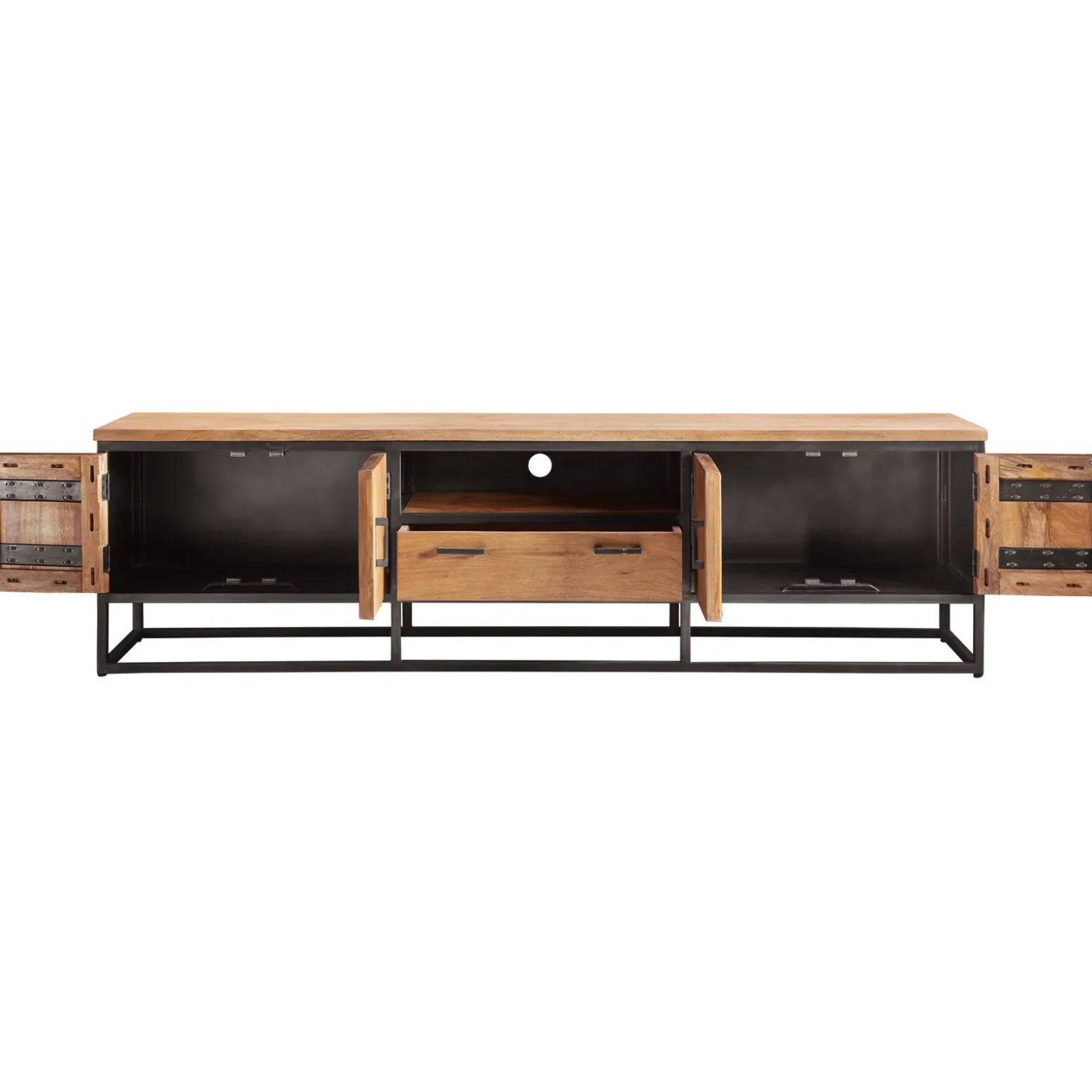 TV-meubel Mesola (220 Cm) mango natural