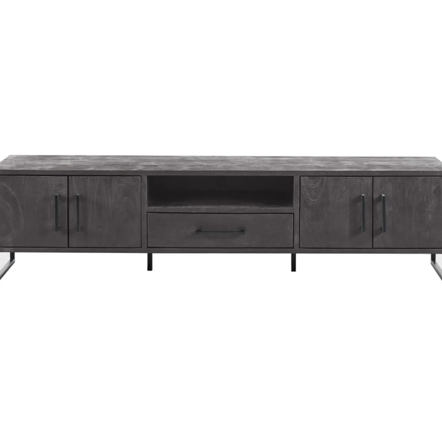 TV-meubel Piastra 188 cm zwart
