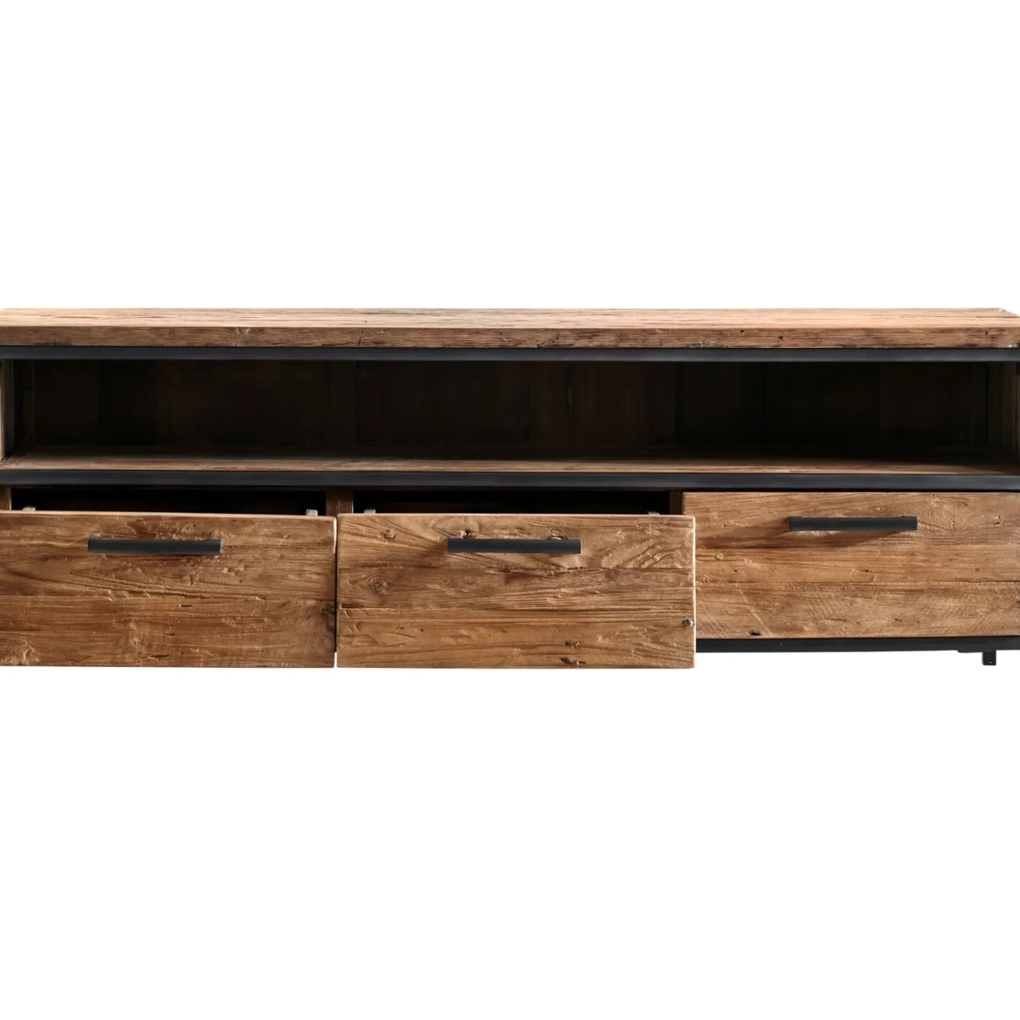 TV-meubel Romaro (147 CM) teakhout mix rough