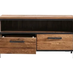TV-meubel ROMARO (100 CM) teakhout mix rough