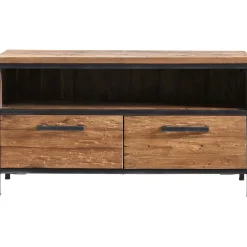 TV-meubel ROMARO (100 CM) teakhout mix rough