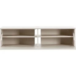 Tv-meubel Simeto 140 cm grijs