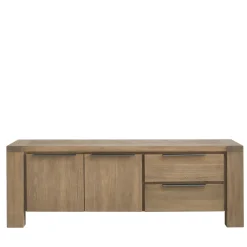 Tv-meubel Valvola (165 cm) acaciahout smoked brown