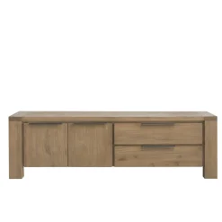 Tv-meubel Valvola (190 cm) acaciahout smoked brown