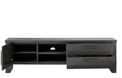 TV-meubel VERATO (200 CM) eiken grafiet