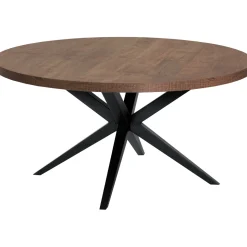 Uitschuifbare eettafel Mascaro 130/170x130 cm rond