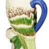 Vaas Palmoli Papegaai blauw met groen