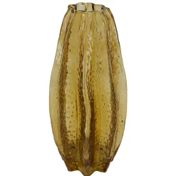 Vaas Trissino Transparant geel large