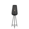 Vloerlamp Barzio Mat zwart 1-lichts