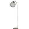 Vloerlamp Maroggia Bruin koper 1-lichts