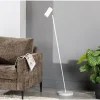 Vloerlamp Mirare Wit metaal 1-spots