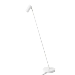 Vloerlamp Mirare Wit metaal 1-spots