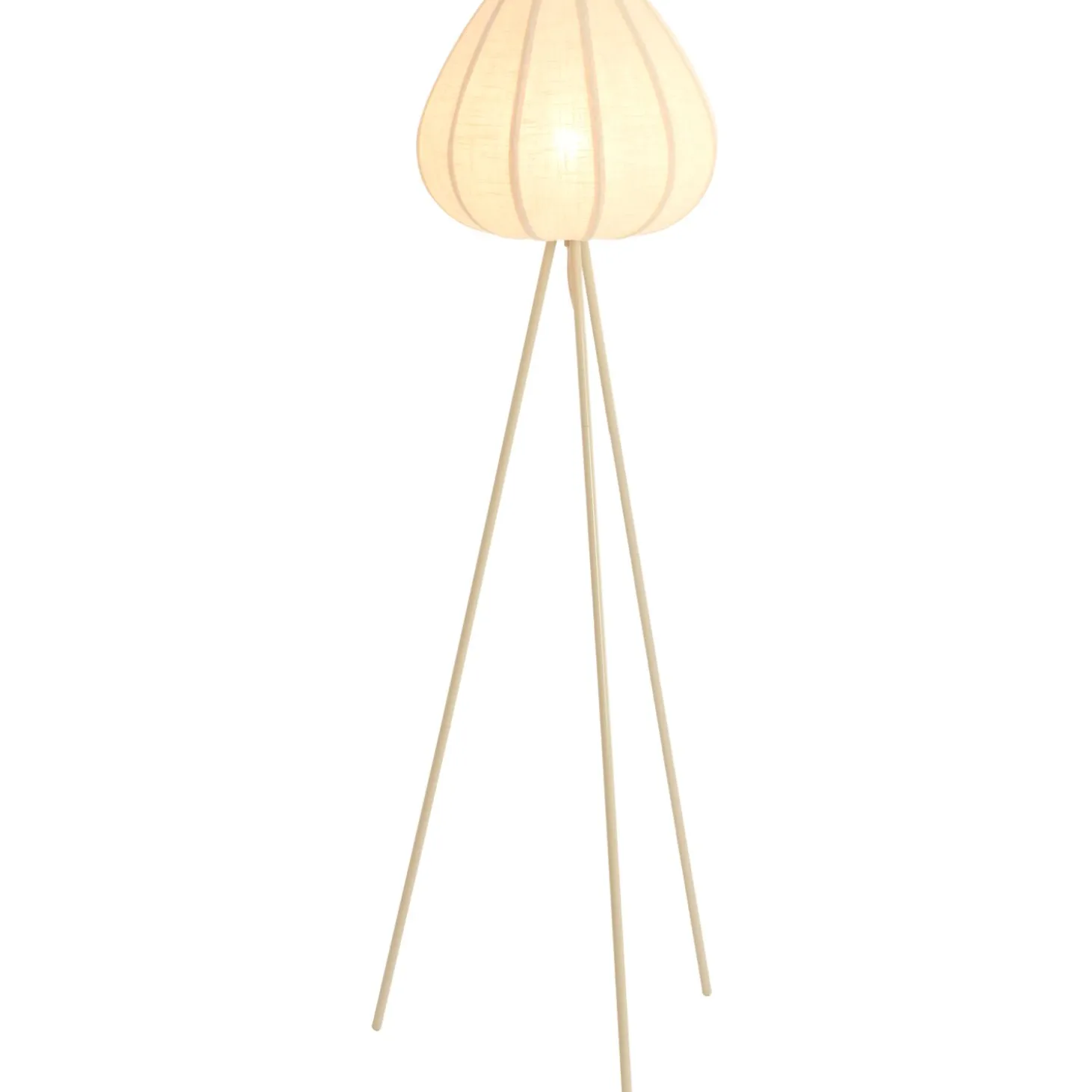 Vloerlamp Moscito Ecru linnen 1-lichts