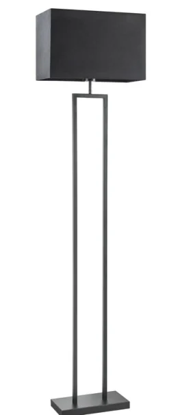 Vloerlamp TARANTE (lampvoet h141) mat zwart