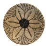 Wandhanger Arcana Rond 38 cm bruin zwart