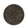 Wandklok Nimar Rond 60cm bruin