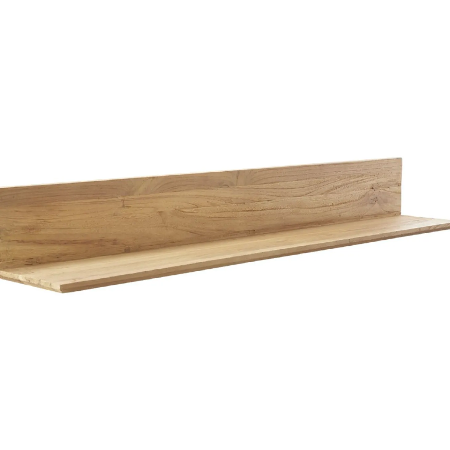 Wandplank Aska 157cm teak naturel brushed