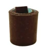 Zelfklevend viltstrip 5x100 cm bruin 2 stuks