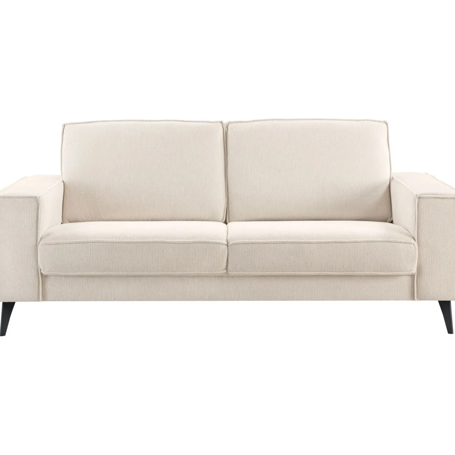 2,5 zitsbank Barrio Ecru 2x70 basic comfort