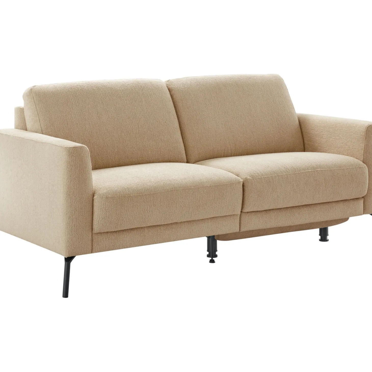 2,5 zitsbank Moscato Koudschuim beige relaxfunctie rechts