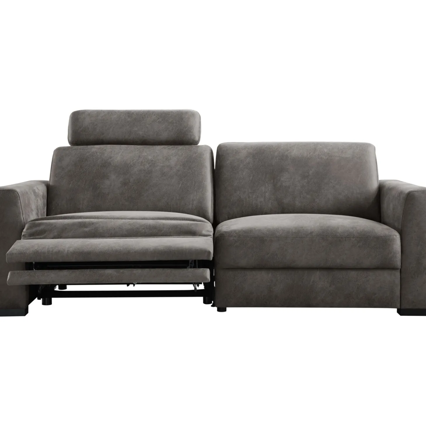 3 zitsbank Muscolo Donkergrijs relaxfunctie supreme comfort