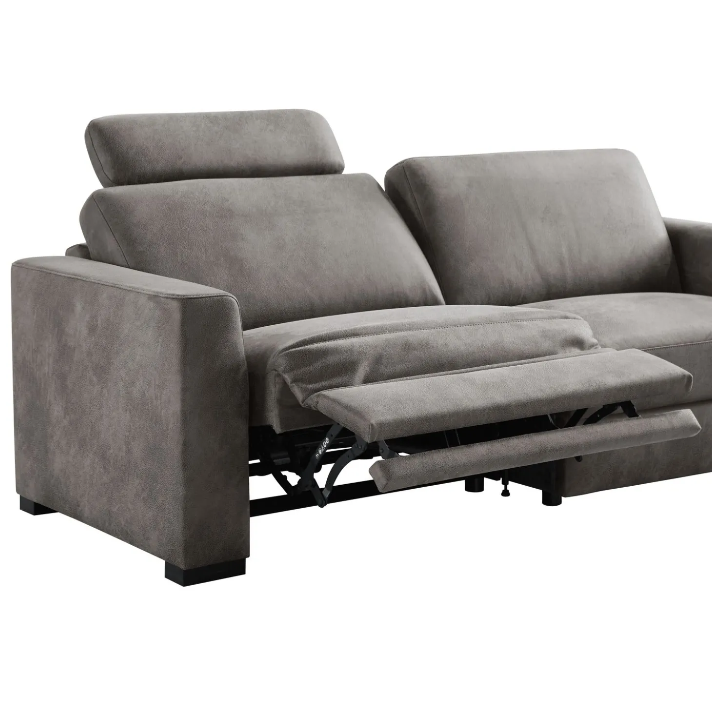 3 zitsbank Muscolo Donkergrijs relaxfunctie supreme comfort