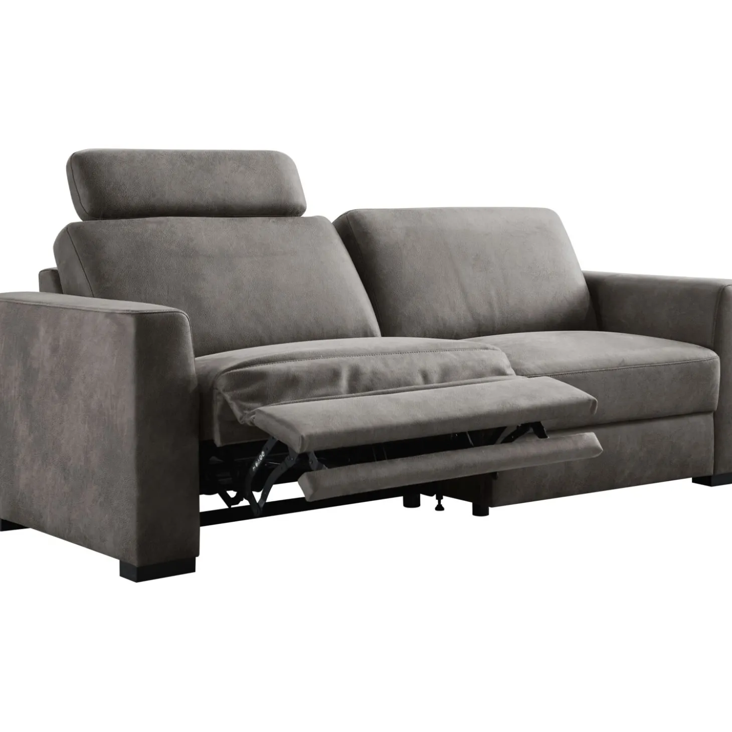 3 zitsbank Muscolo Donkergrijs relaxfunctie supreme comfort