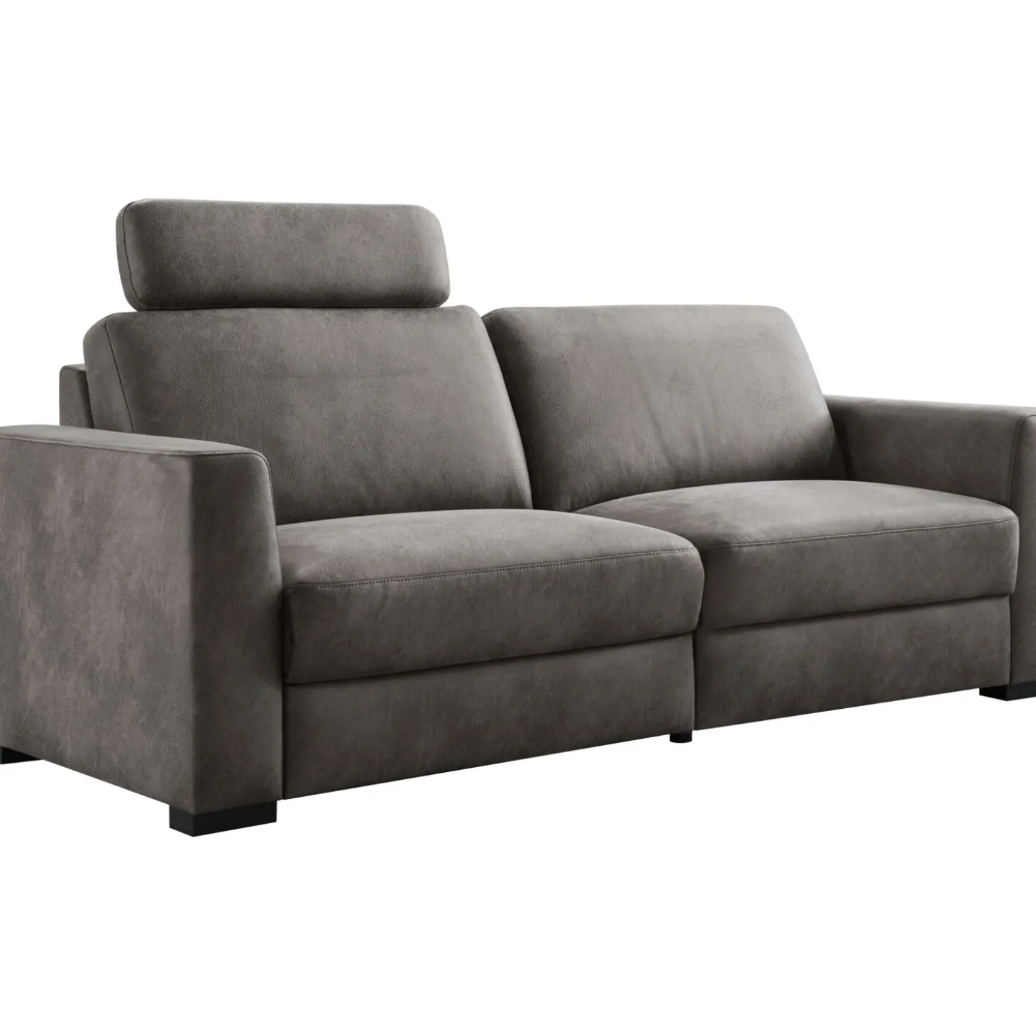 3 zitsbank Muscolo Donkergrijs relaxfunctie supreme comfort