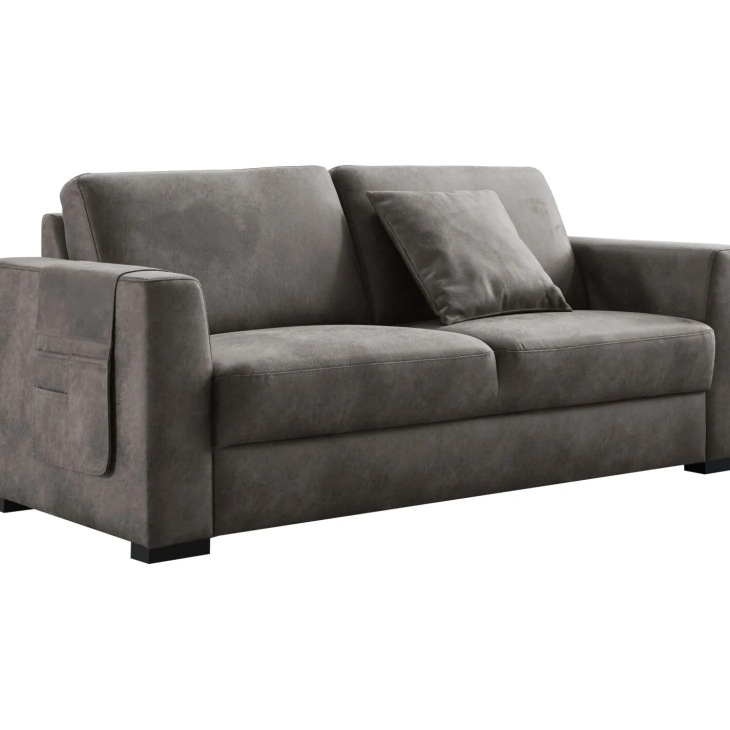 2,5 zitsbank Muscolo Donkergrijs excellent comfort